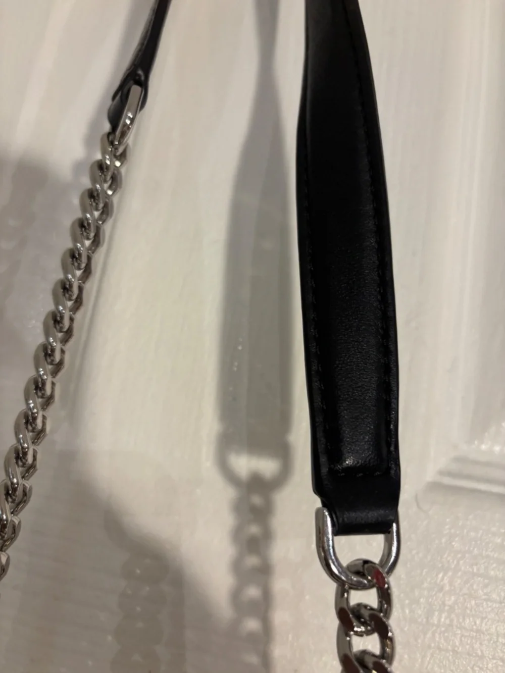 Michael Kors Black Quilted Chain Shoulder Crossbody Bag